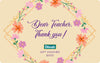 Teacher's Day - Gift Card